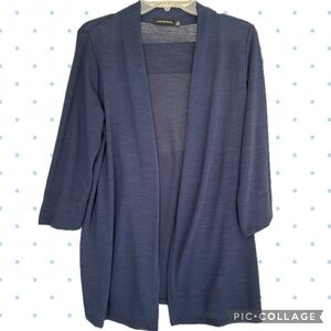 Notations Royal Blue Open Cardigan
